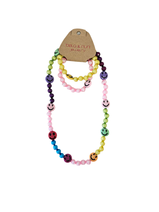 Bela Nuni Colorful Smiles Necklace