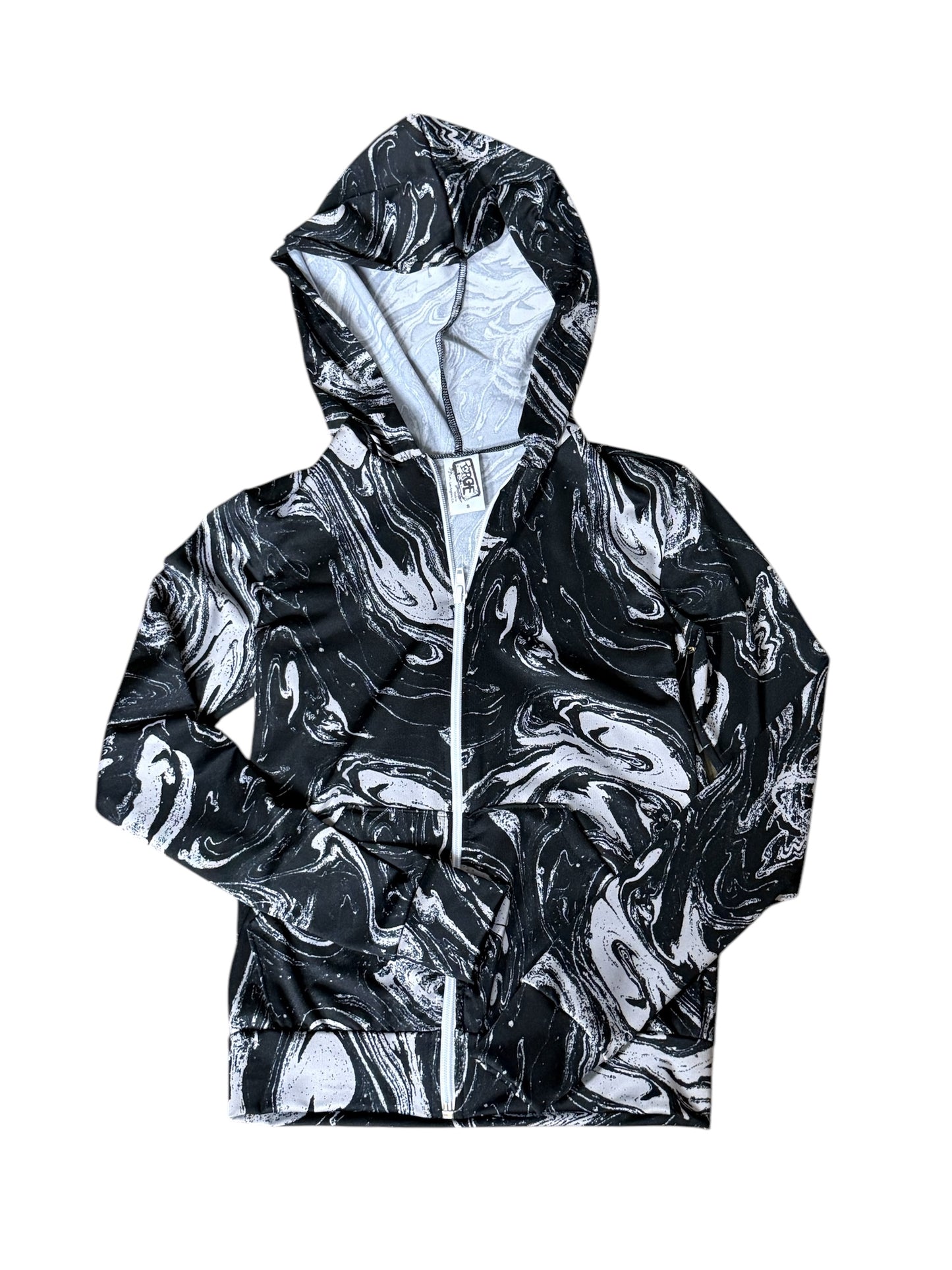 Hurricane Zip Front Hoodie By Erge