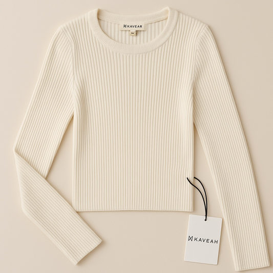 Kaveah Ribbed Crop Top